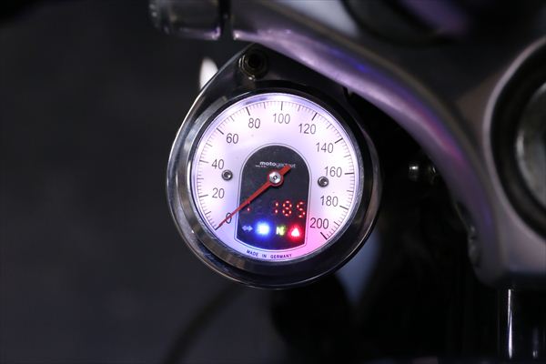 ハーレーダビッドソン契約正規販売店 ハーレーダビッドソンシティ 西東京店 : motogadget speedmeter was attached。