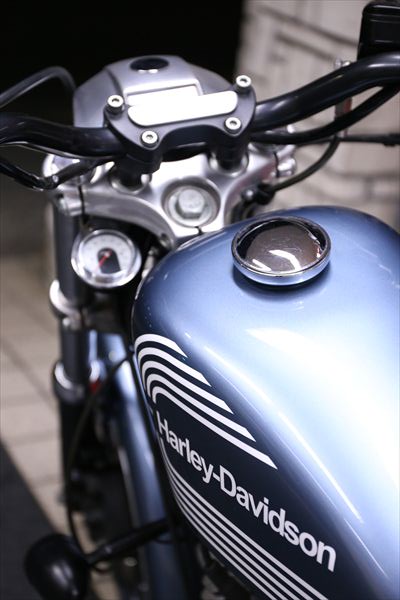ハーレーダビッドソン契約正規販売店 ハーレーダビッドソンシティ 西東京店 : motogadget speedmeter was attached。